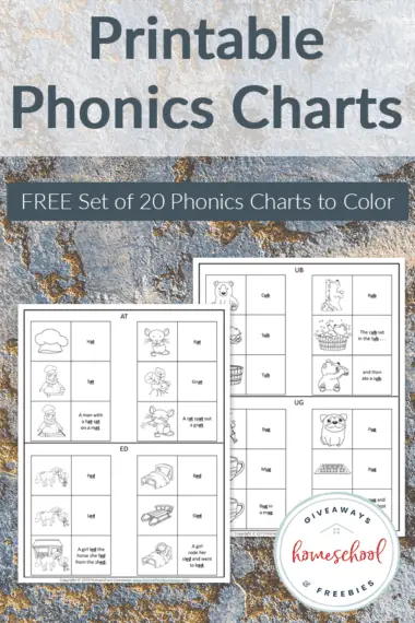 Printable Phonics Charts