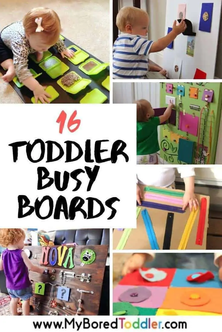 16 Toddler Busy Boards