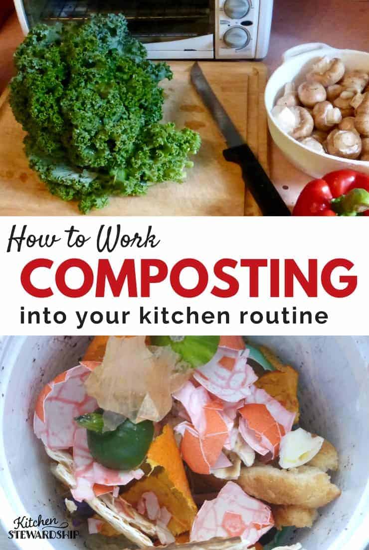 Curated visual reference: Picture Idea: Establish A Composting Routine For Your Kitchen