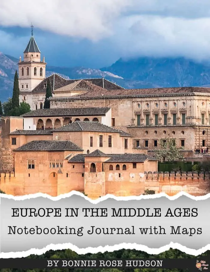 Europe in the Middle Ages Notebooking Journal with Maps