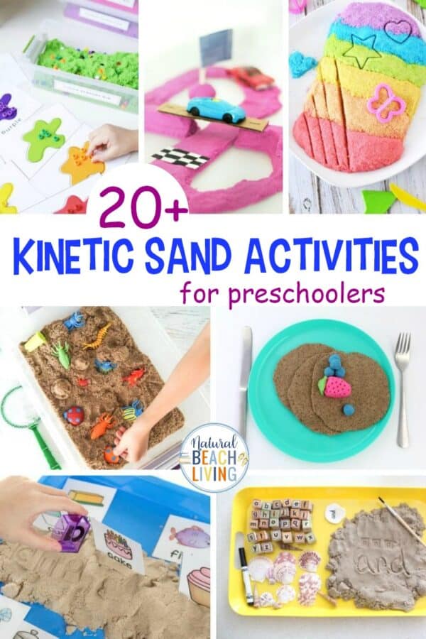 20+ Kinetic Sand Activities for Preschoolers