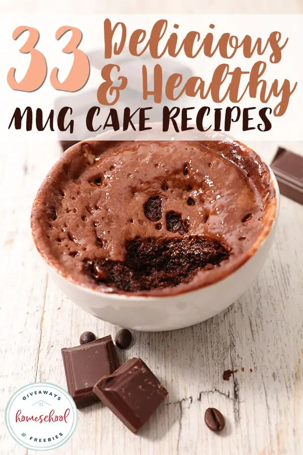 33 Delicious & Healthy Mug Cake Recipes