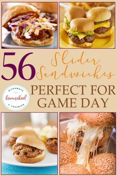 56 Slider Sandwiches Perfect for Game Day