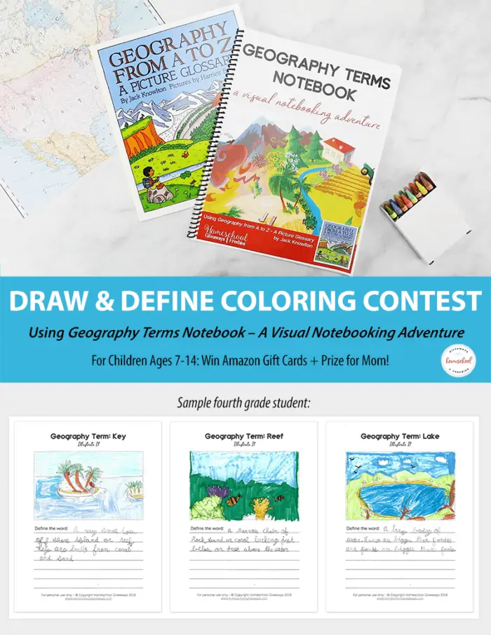 Draw & Define Coloring Contest