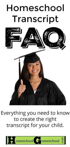 How to Create Your Student’s Homeschool Transcript