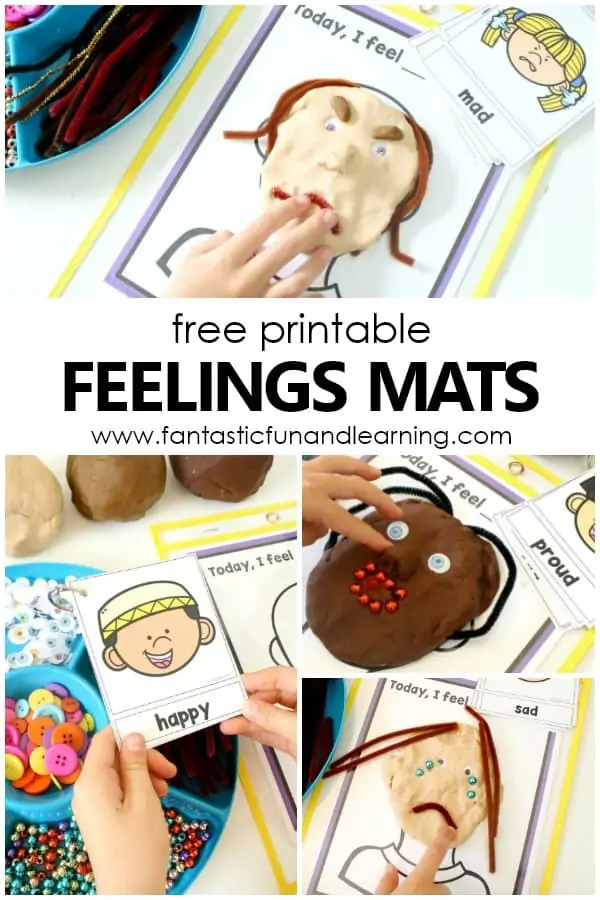 Free Printable Feelings Mats