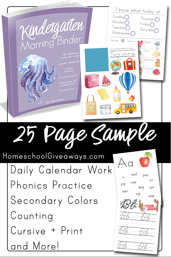 25 Page Sample text with image examples of pages