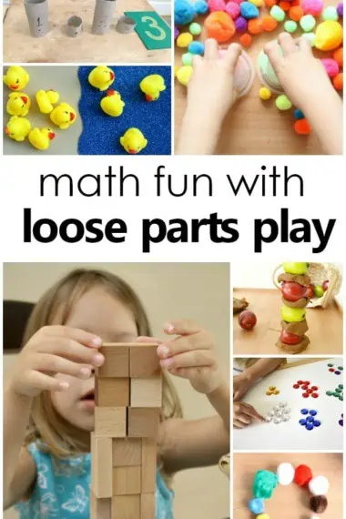 Math Fun With Loose Parts Play