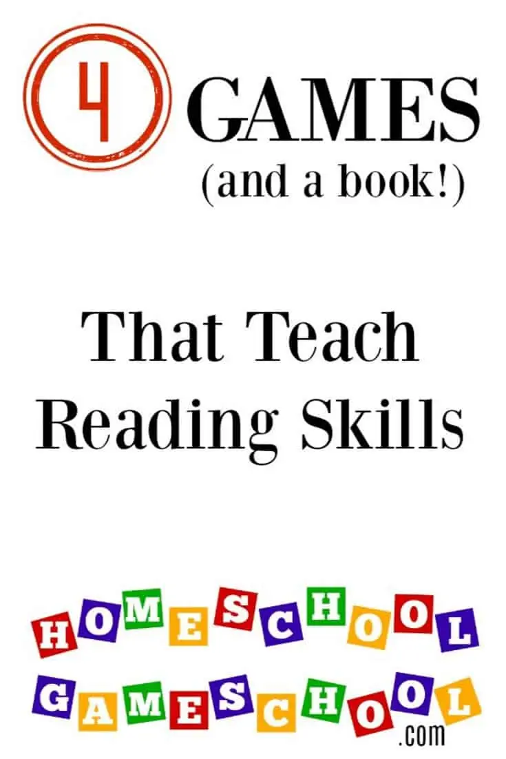 4 Games That Teach Reading Skills