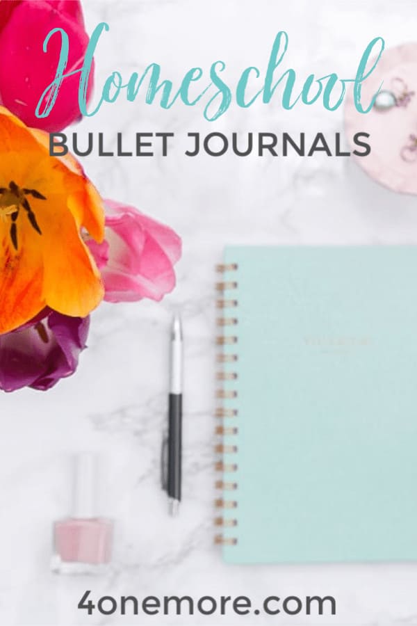 Bullet Journals are the perfect option for homeschool moms!  See why.