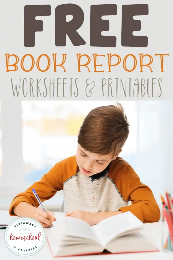 FREE Book Report Worksheets and Printables