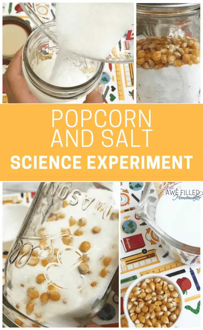 Popcorn and Salt Science Experiment