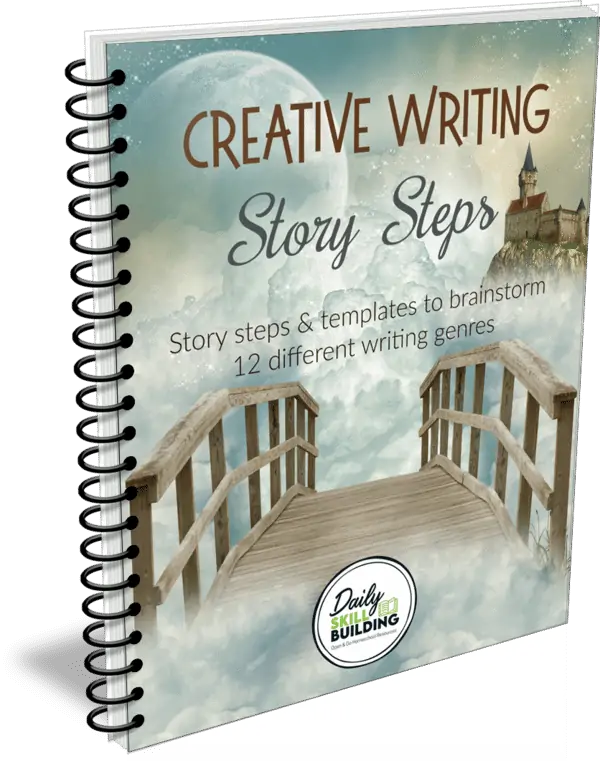 Creative Writing Story Steps workbook cover