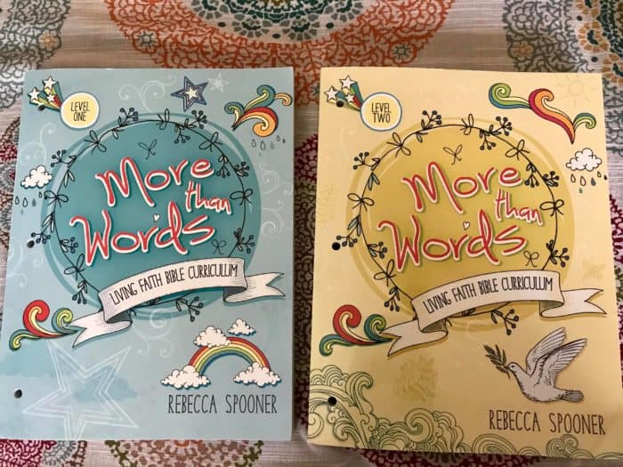 More Than Words Living Faith Bible Curriculum