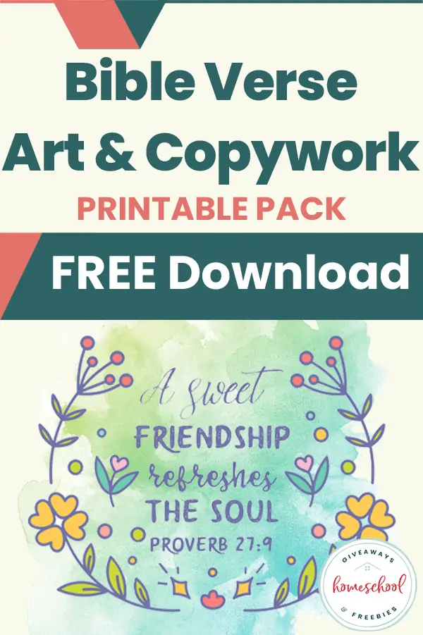 Art & Copywork Printable Pack Free Download