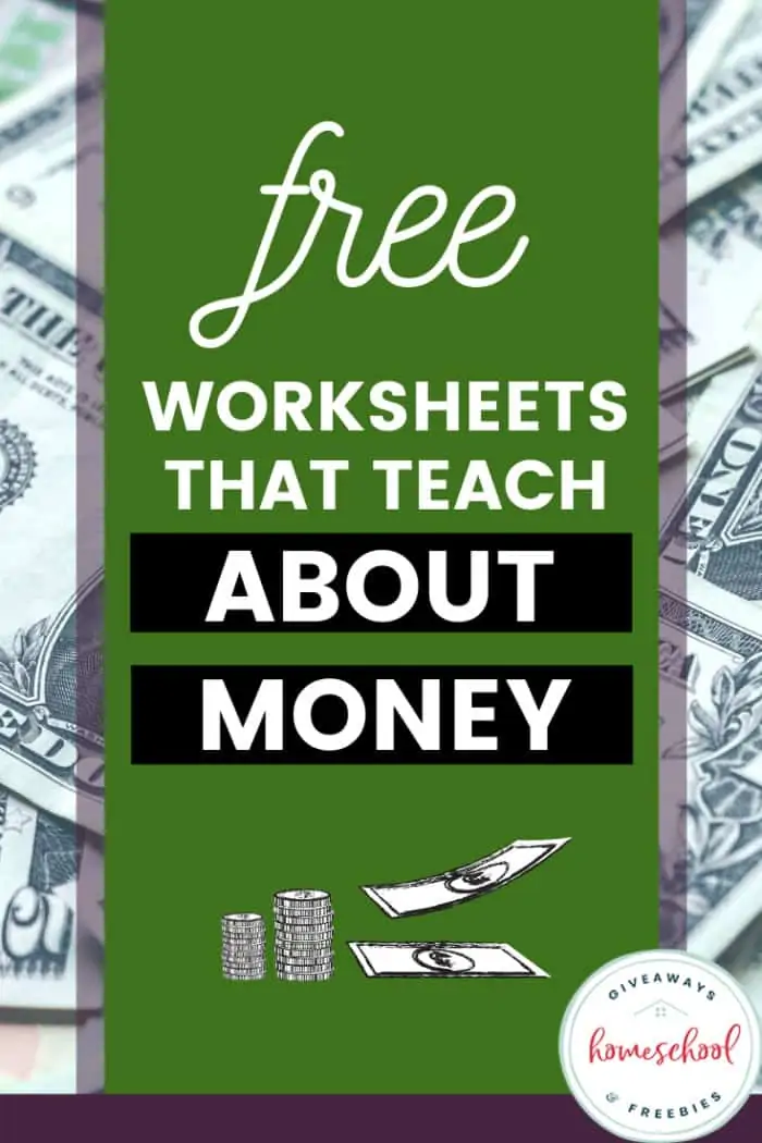 Free Worksheets that Teach About Money