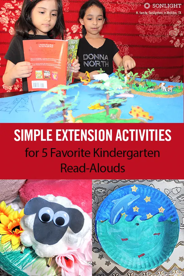Simple Extension Activities for 5 Favorite Kindergarten Read-Alouds
