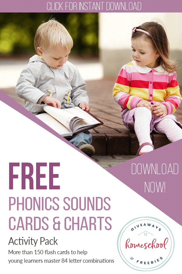 Printable Phonics Sound Cards and Charts - Homeschool Giveaways