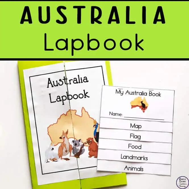 Australia Lapbook