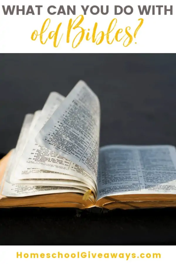Could someone get more use out of our old Bibles? LovePackages.org makes sure your old Bibles get into the hands of people who need them.