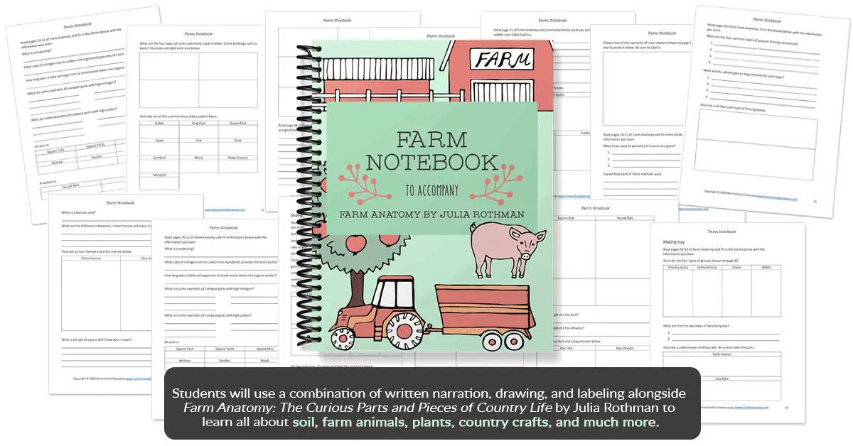 Farm Notebook workbook cover