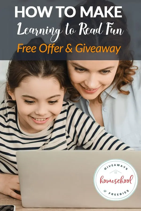 How to Make Learning to Read Fun Free Offer & Giveaway