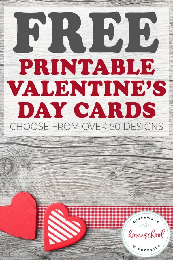 Free Printable Valentine\'s Day Cards