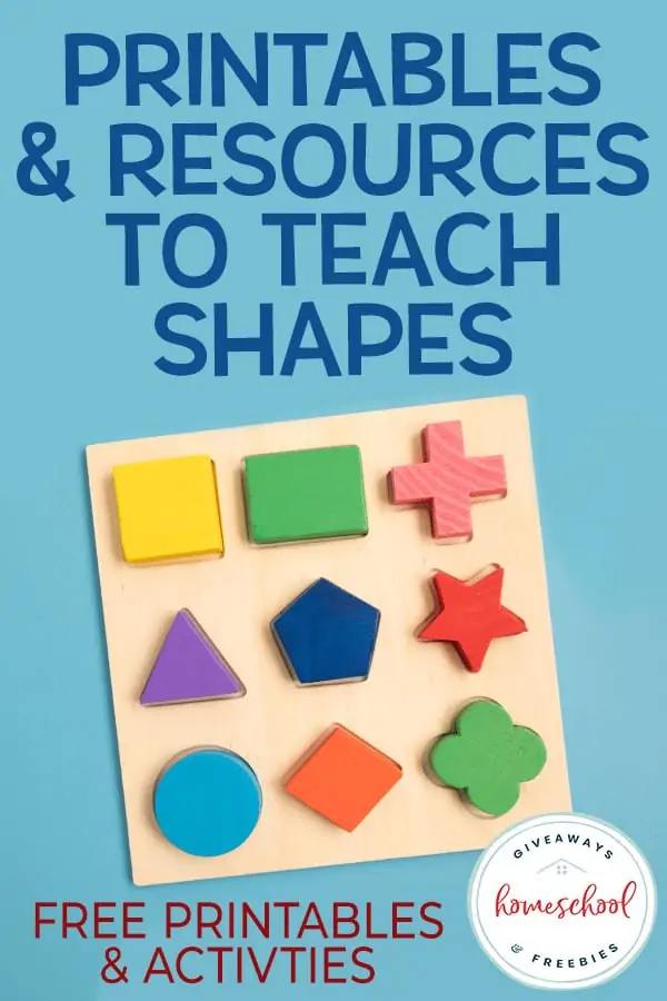 Printables & Resources to Teach Shapes