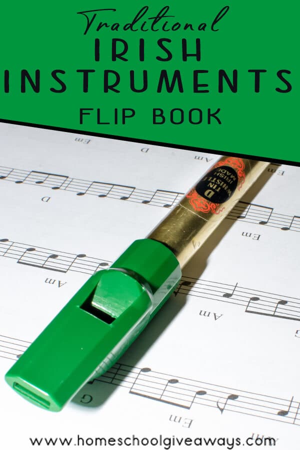 Irish Instruments Flip Book