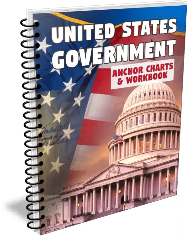 United States Government workbook cover