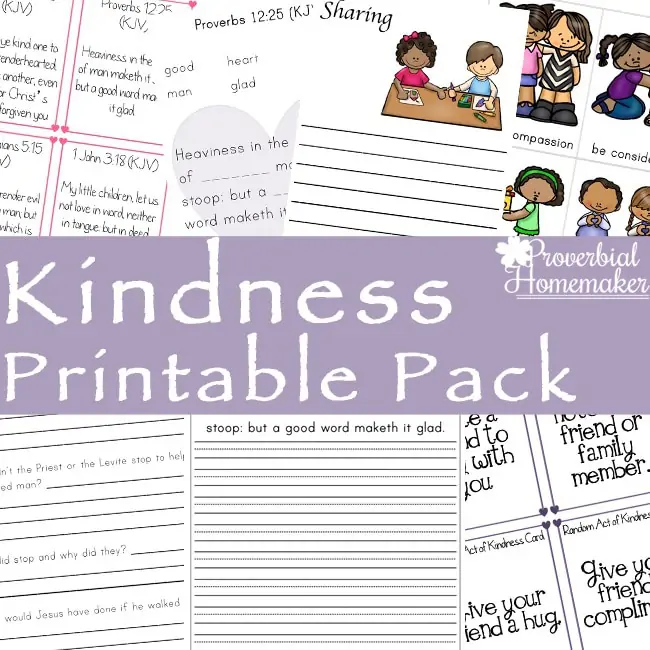 Kindness Printable Pack