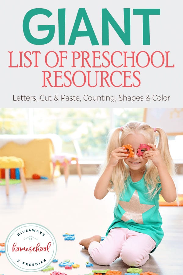 young girl playing with foam shapes to learn