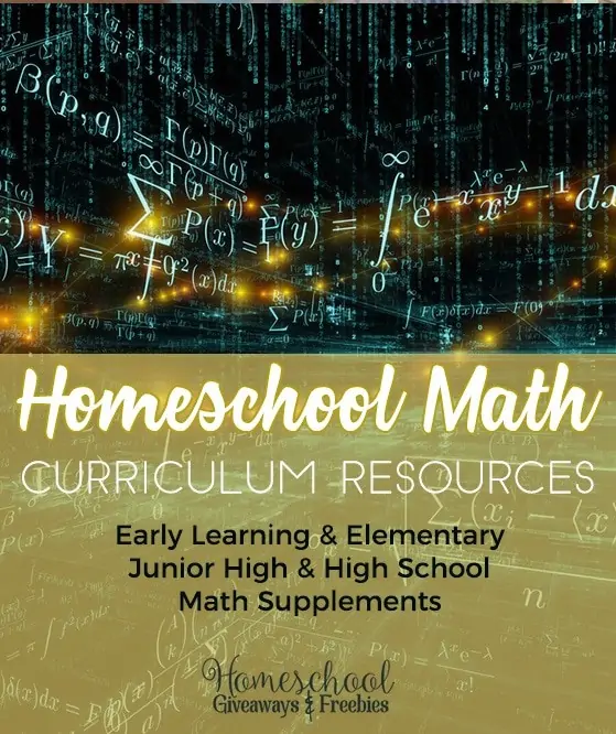Homeschool Math Curriculum Resources
