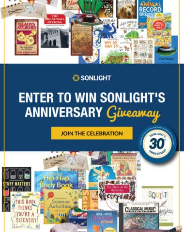 Enter to Win Sonlight's Anniversary Giveaways