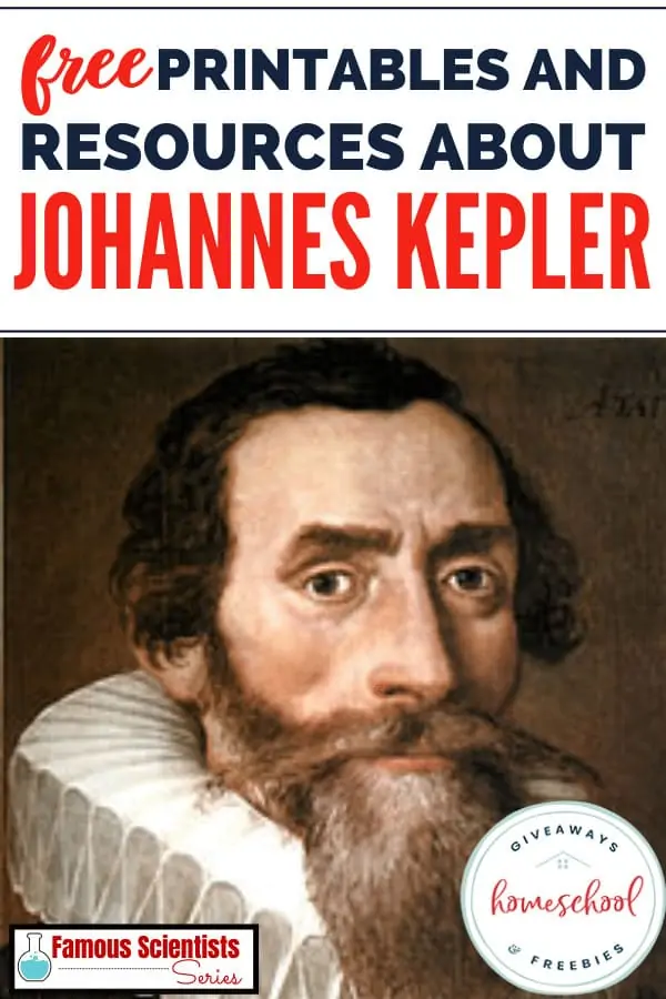 Free Printables and Resources About Johannes Kepler