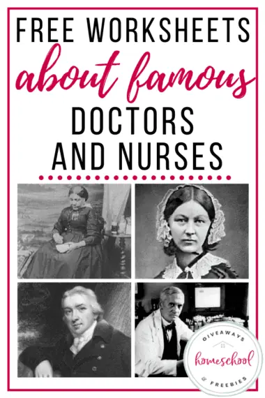 Free Worksheets About Famous Doctors and Nurses