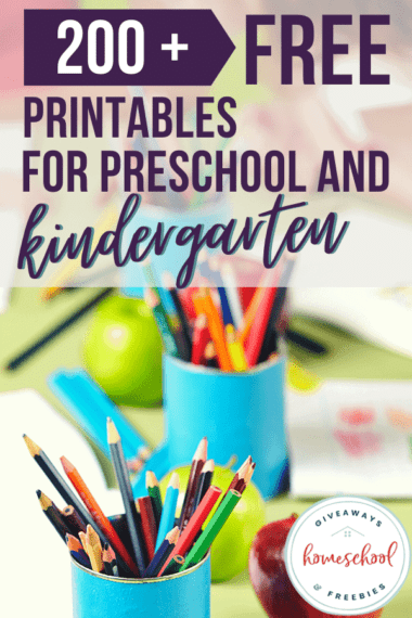 200+Free Printables for Preschool and Kindergarten