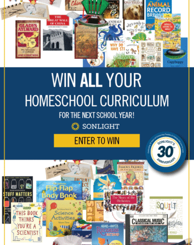 Win All Your Homeschool Curriculum for the Next School Year!