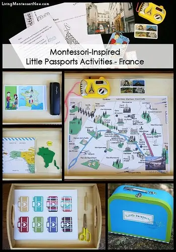 Montessori-Inspired Little Passports Activities France