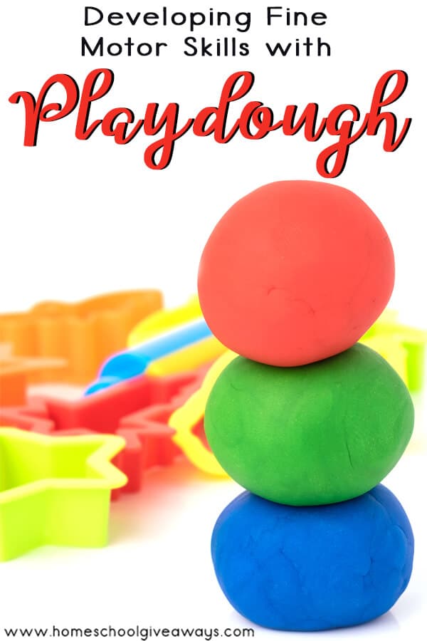 Developing Fine Motor Skills with Playdough