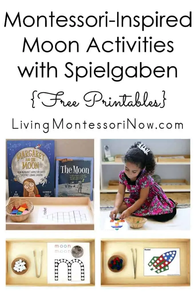 Montessori-Inspired Moon Activities with Spielgaben Free Printables