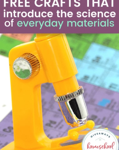 Free Crafts That Introduce the Science of Everyday Materials. #scienceofeverydaymaterials #scienceofeverydaythings #craftsandscience #introducesciencewithcrafts #scienceandcrafts