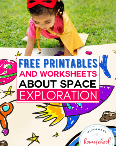 Free Printables and Worksheets About Space Exploration. #spaceexploration #exploringspace #spaceresources #spaceprintables