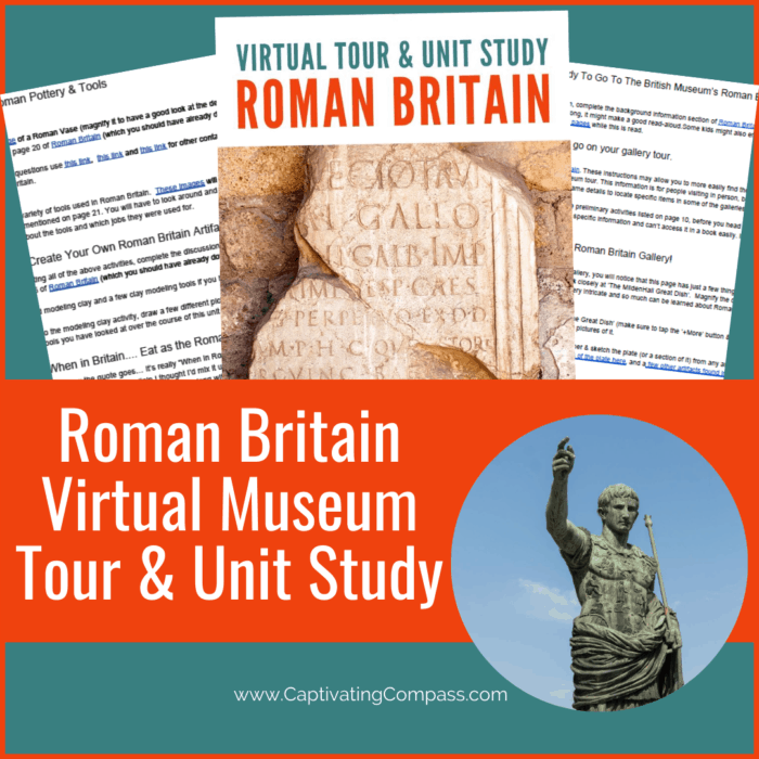 image of Roman Britain Virtaul Museum Unit Study at www.HomeschoolGiveaways.com
