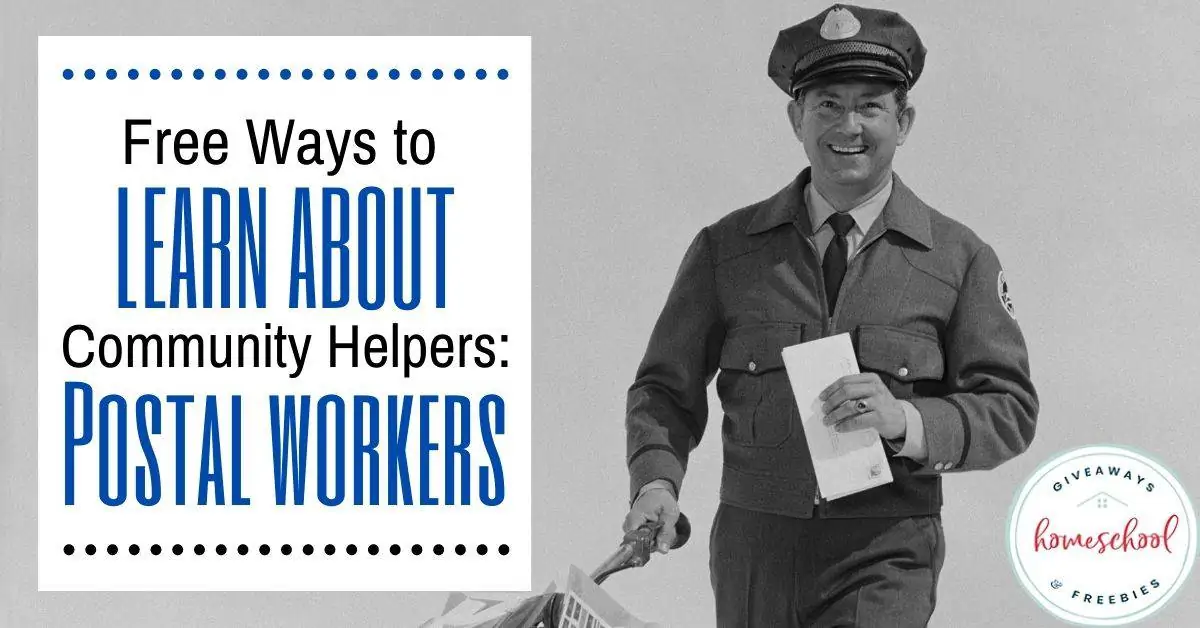 Free Ways to Learn About Community Helpers: Postal Workers
