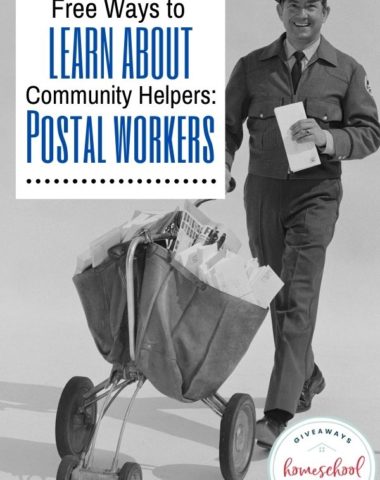 Free Ways to Learn About Community Helpers: Postal Workers. #postalworkers #communityhelperspostalworkers #psotofficeprintables #psotalworkersprintables