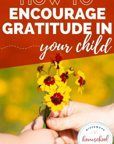 How to Encourage Gratitude in Your Child. #encouragegratitude #gratefulkids #raisinggratefulkids #encouraginggratitude