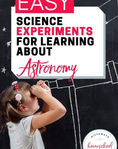 Easy Science Experiments for Learning About Astronomy