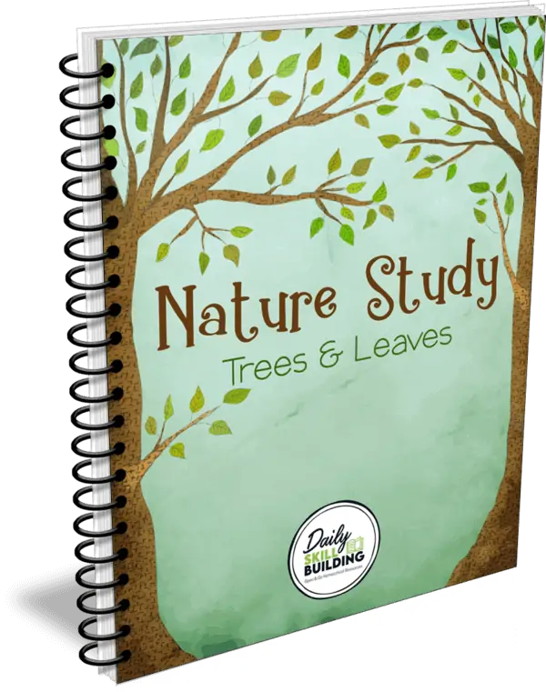 Nature Study Trees & Leaves workbook cover