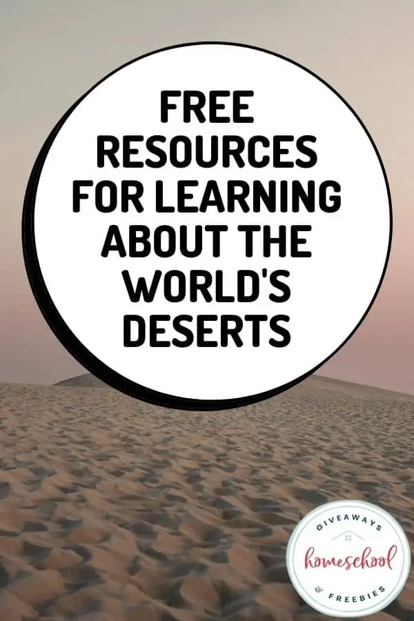Free Resources for Learning About the World\'s Deserts